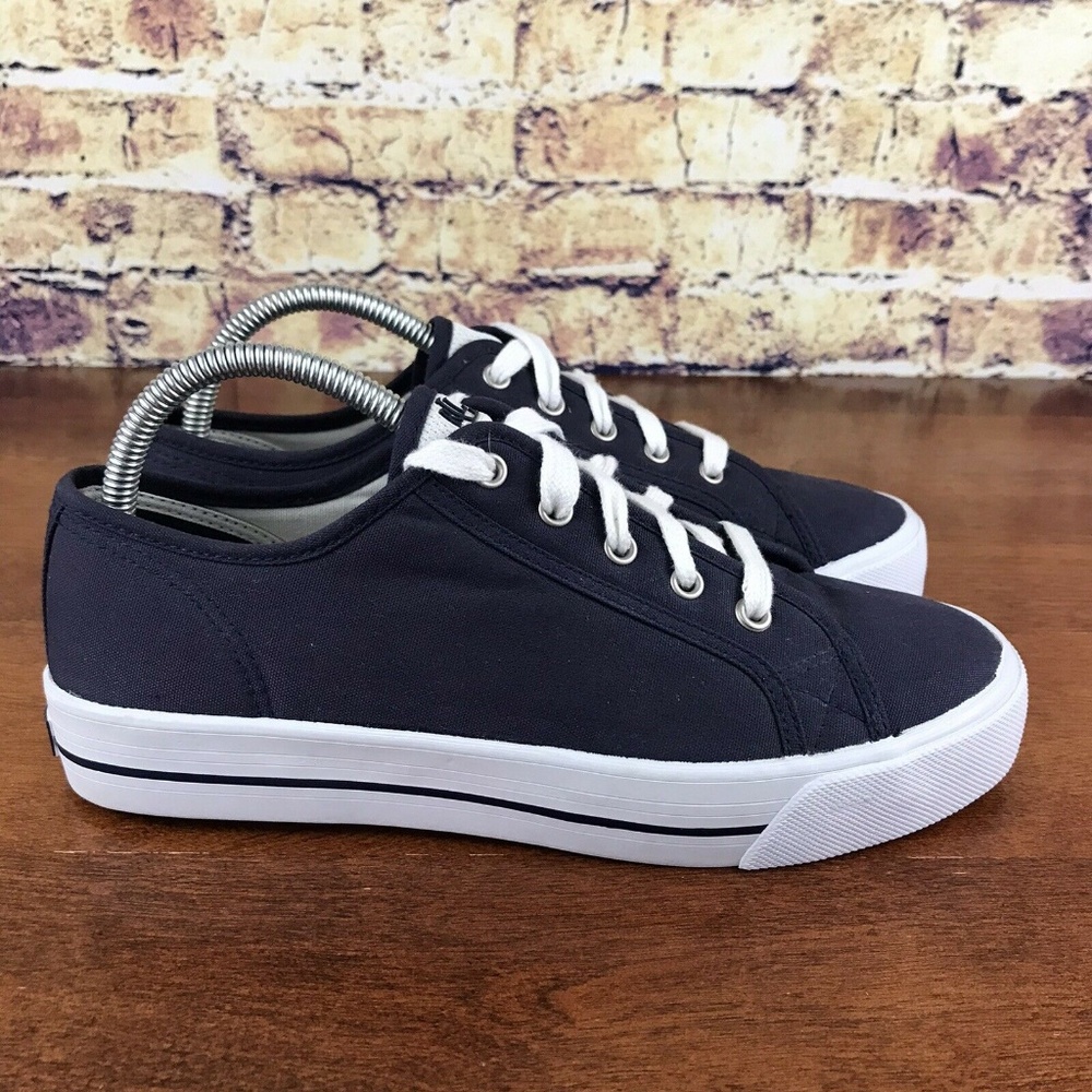 Lauren Ralph Lauren Blue Canvas Shoes Womens 8.5